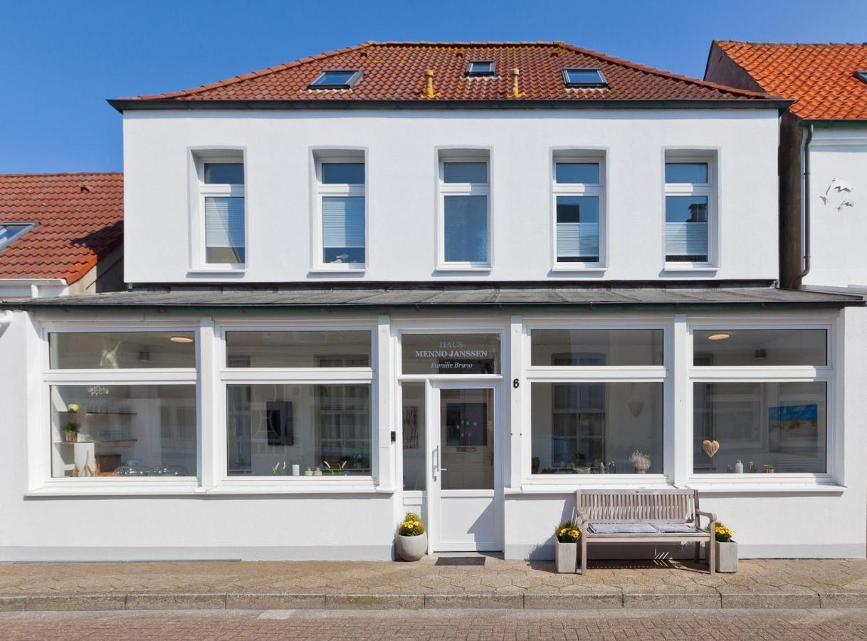 Haus Menno Janssen - Doppelzimmer Norderney Exterior photo